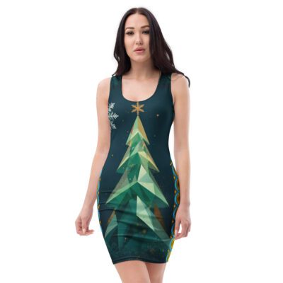 Chromatic Ember- Bodycon Dress