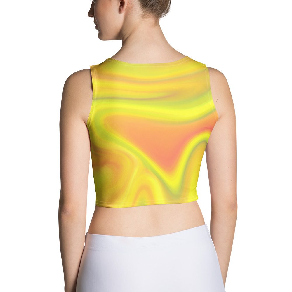 Solar Flow — All-Over Print Crop Top - Image 10