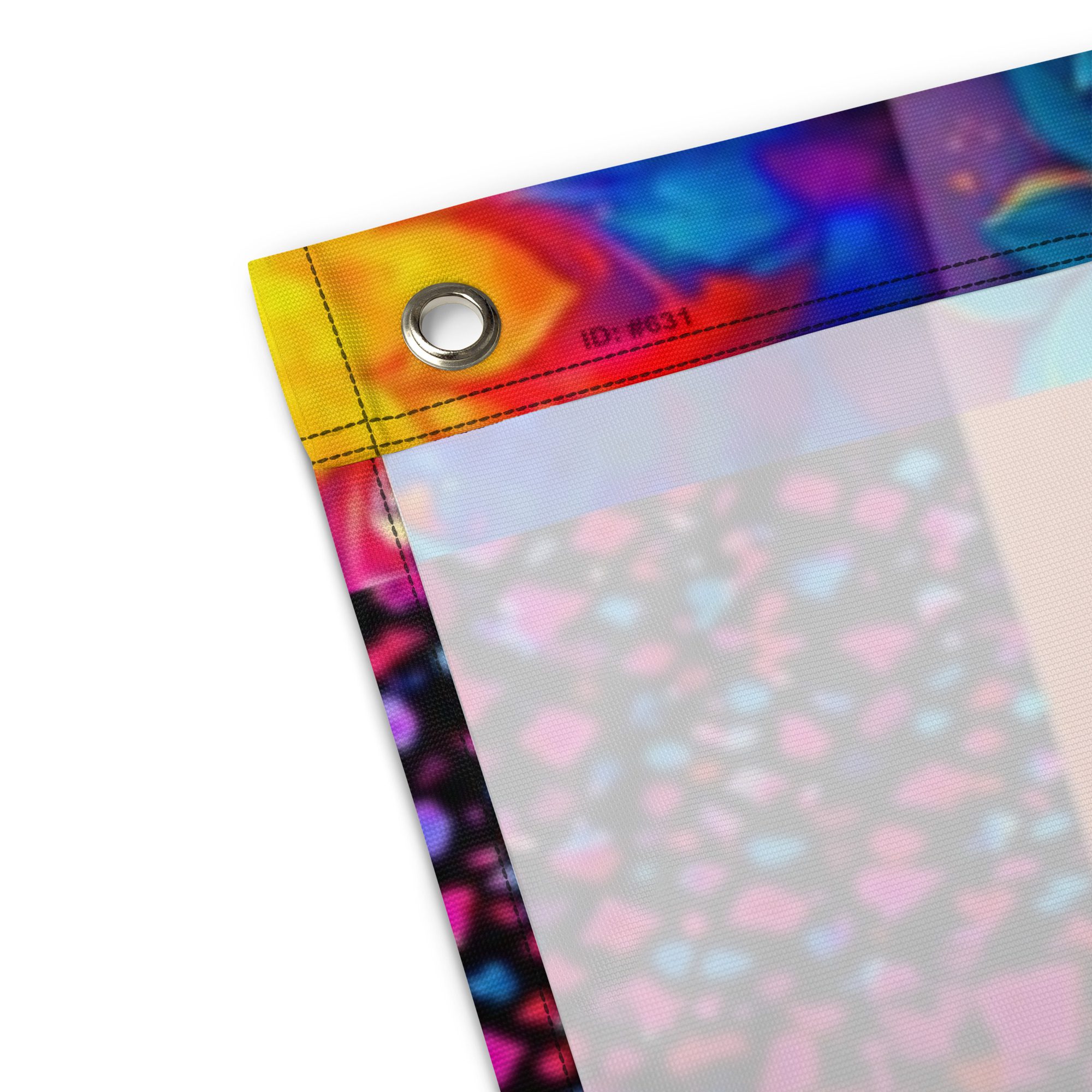 Psychedelic’s Bloomed Supernova Galaxies – Wall Flag - Image 3