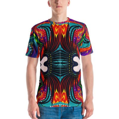 Chromatic Pulse — All-Over Print Men’s T-Shirt