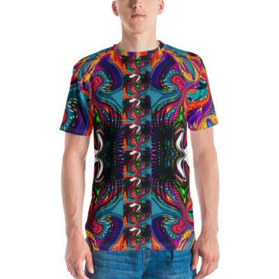 Electric Flow — All-Over Print Men’sT-Shirt