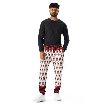 Santa’s Squad Ugly Christmas Joggers — All-Over Print Unisex Holiday Pants