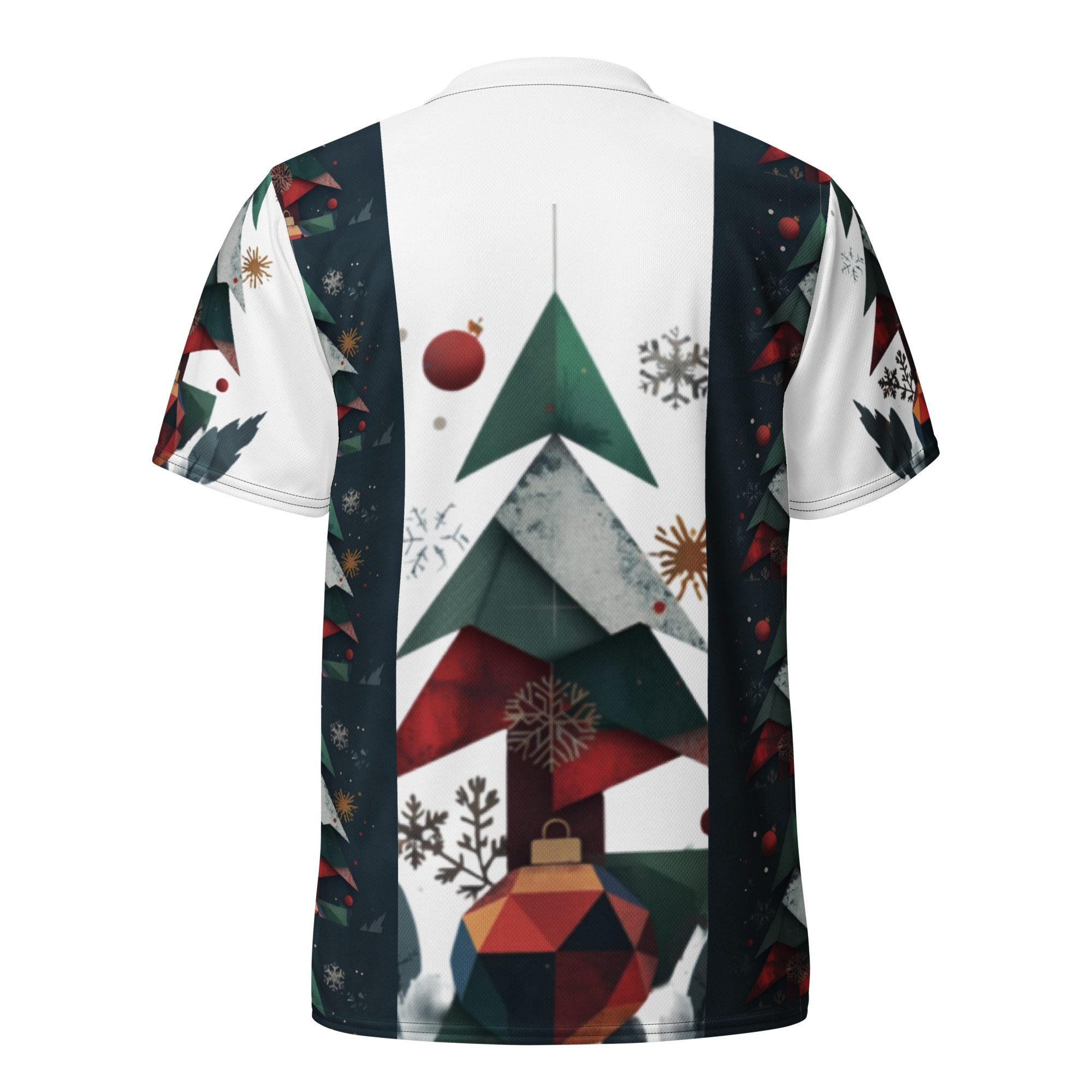 Nordic Pines Canopy – Recycled Unisex Sports Jersey - Image 11