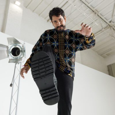 Unisex Sweatshirt – Midnight Mandala Kaleidoscope