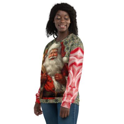 Vintage Holiday Cheer Ugly Christmas — Unisex Sweatshirt