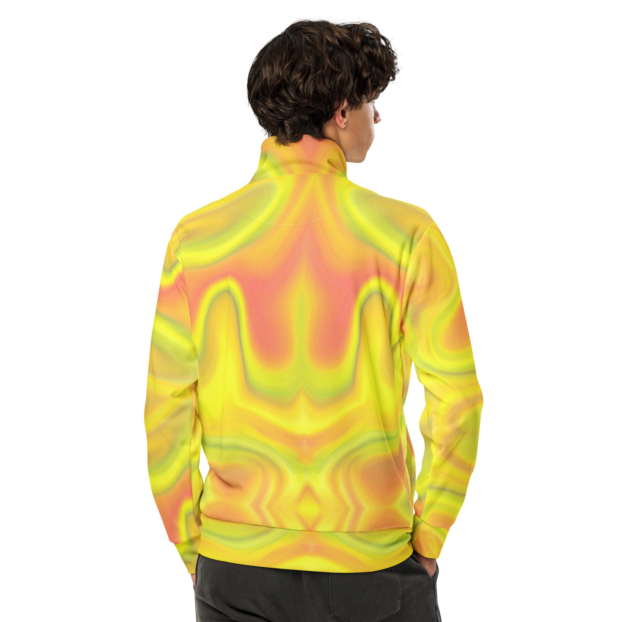 Solar Flow — All-Over Print Unisex Track Jacket - Image 10