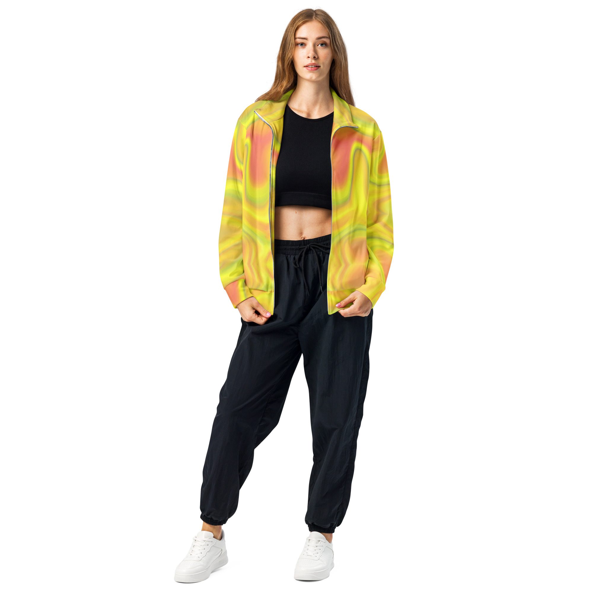 Solar Flow — All-Over Print Unisex Track Jacket - Image 3