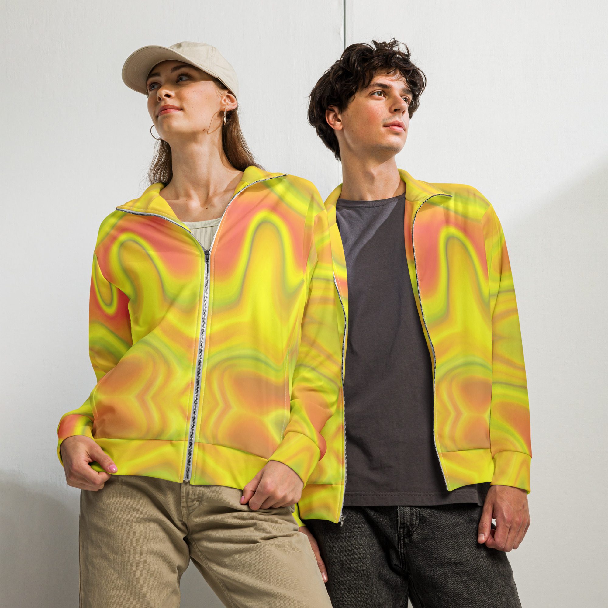 Solar Flow — All-Over Print Unisex Track Jacket - Image 4