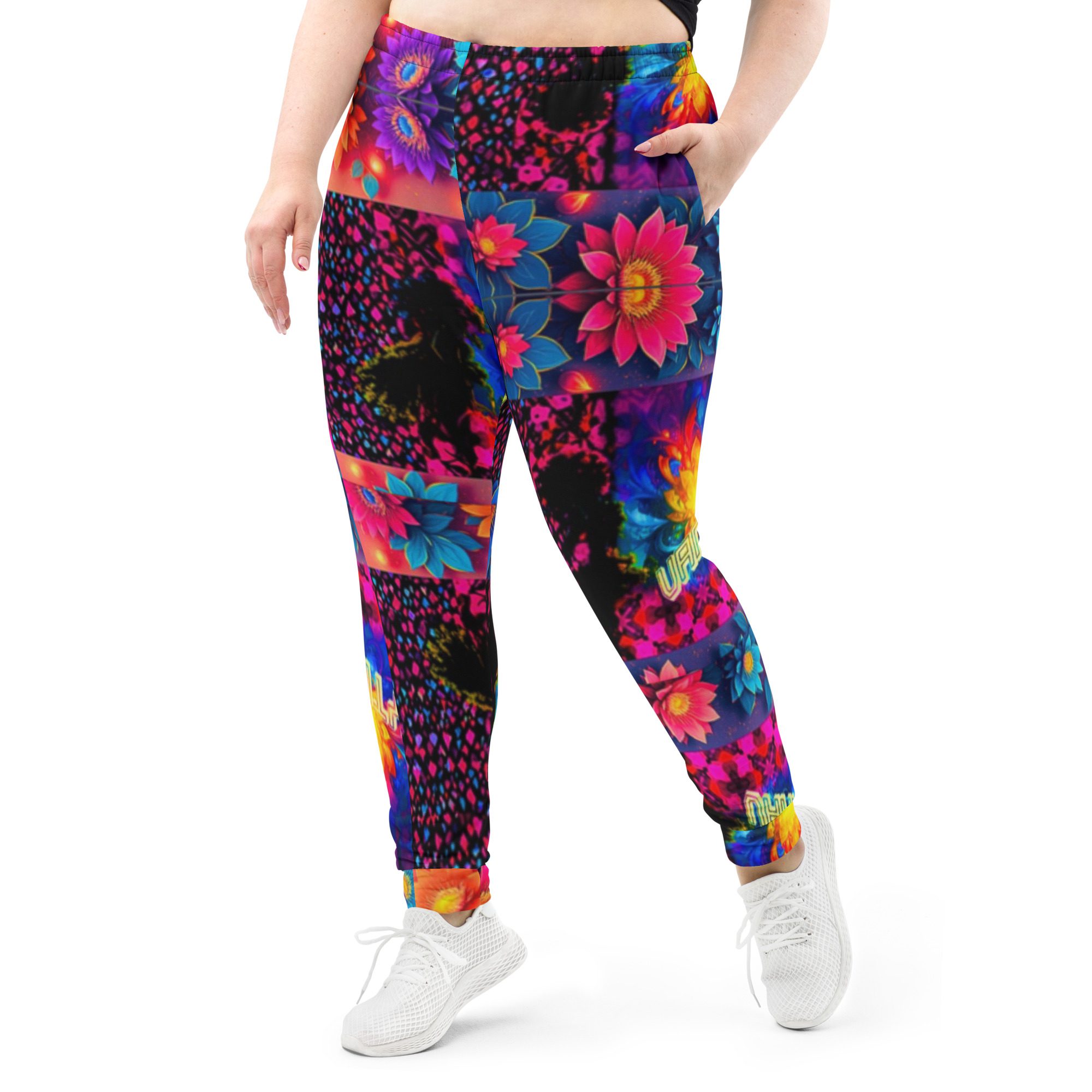 Psychedelic’s Bloomed Supernova Galaxies — Women’s Joggers - Image 6