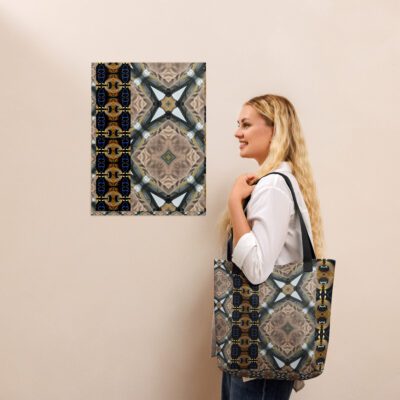 Z’s Sun Dusk Mandala - Tote Bag