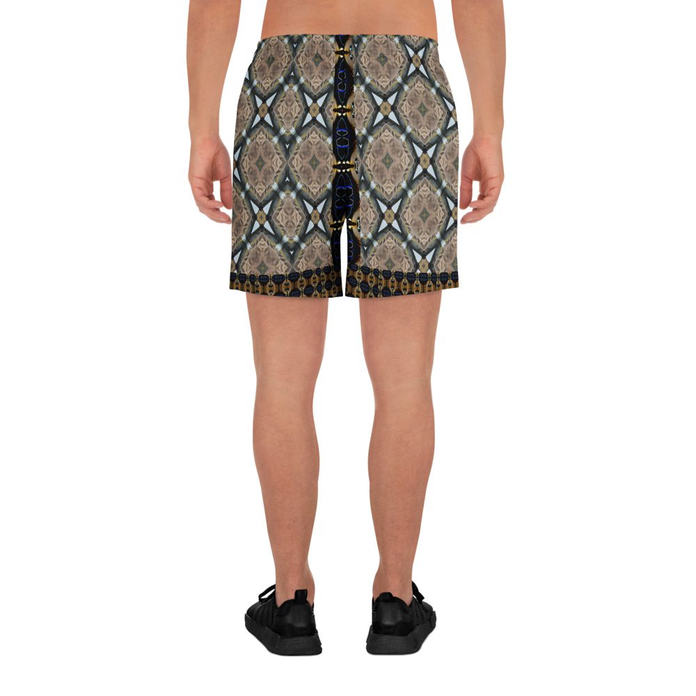 Z’s Sun Dusk Mandala – All-Over Print Unisex Athletic Long Shorts - Image 12