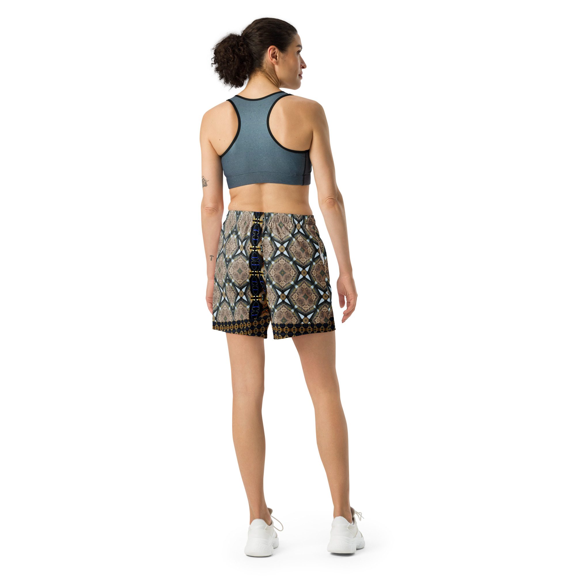 Z’s Sun Dusk Mandala – All-Over Print Unisex Athletic Long Shorts - Image 17