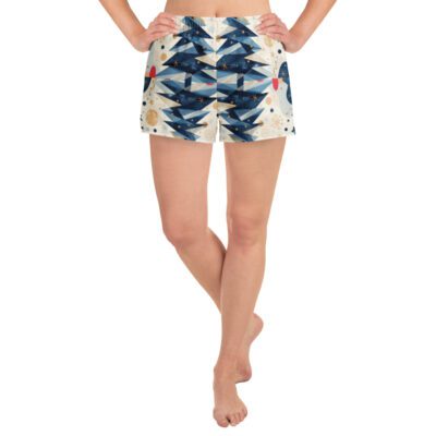 Starlit Pines — All-Over Print Unisex Athletic Shorts