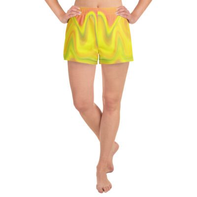 Solar Flow — All-Over Print Unisex Athletic Shorts