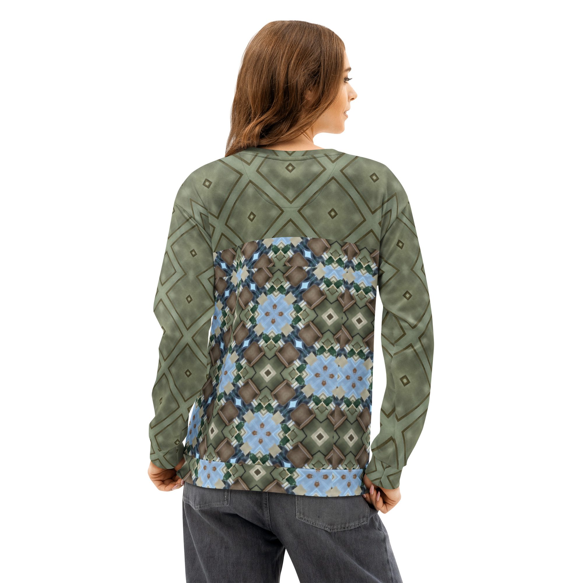 Ugly Christmas – Frostpeak Forest Sweatshirt | Unisex Cotton Cozywear - Image 9