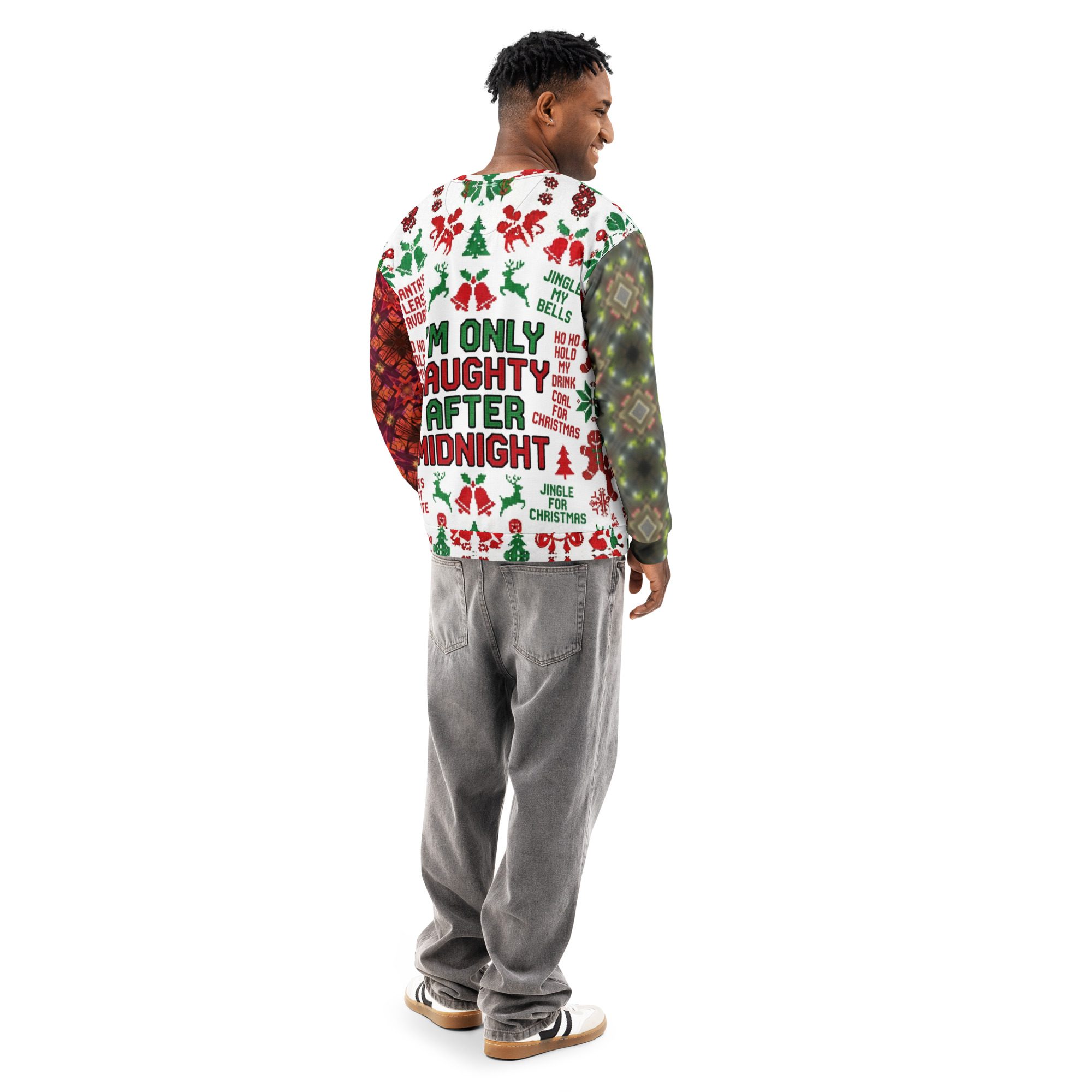 Naughty After Midnight – Unisex Cotton Sweatshirt - Image 3