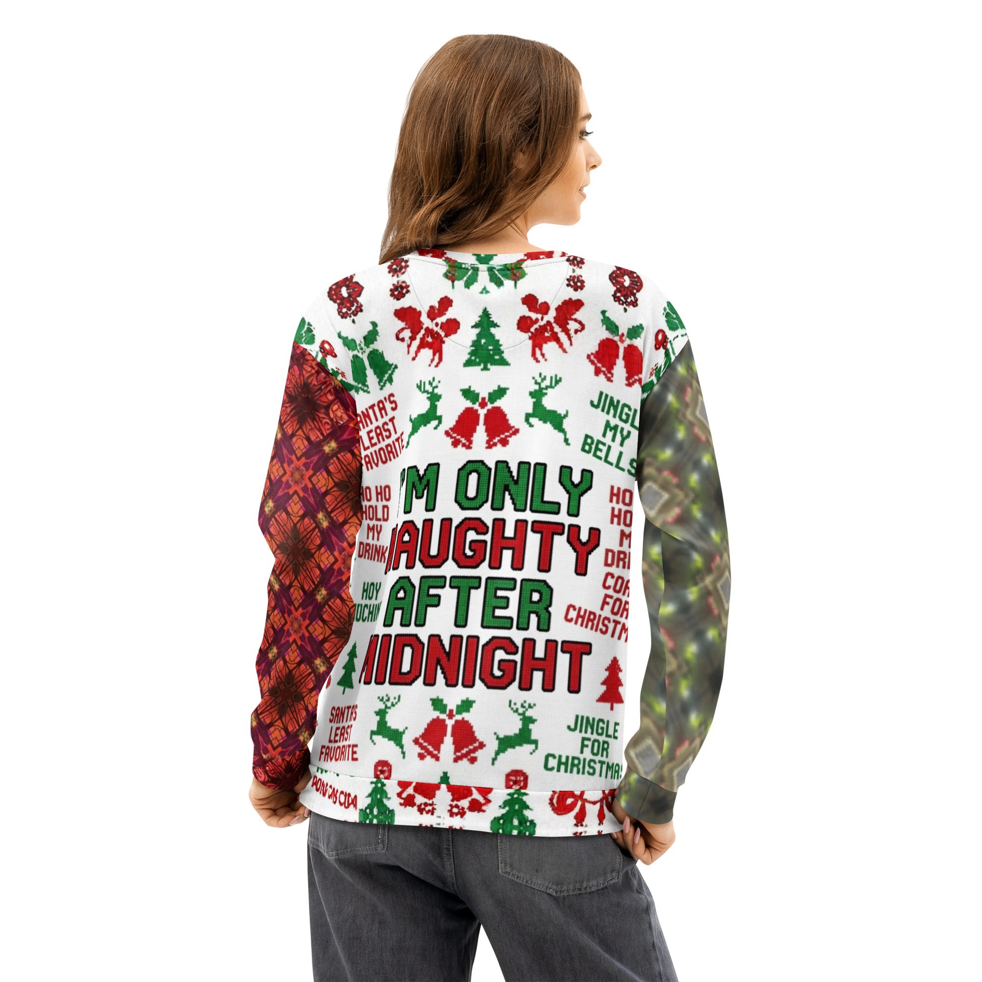 Naughty After Midnight – Unisex Cotton Sweatshirt - Image 8