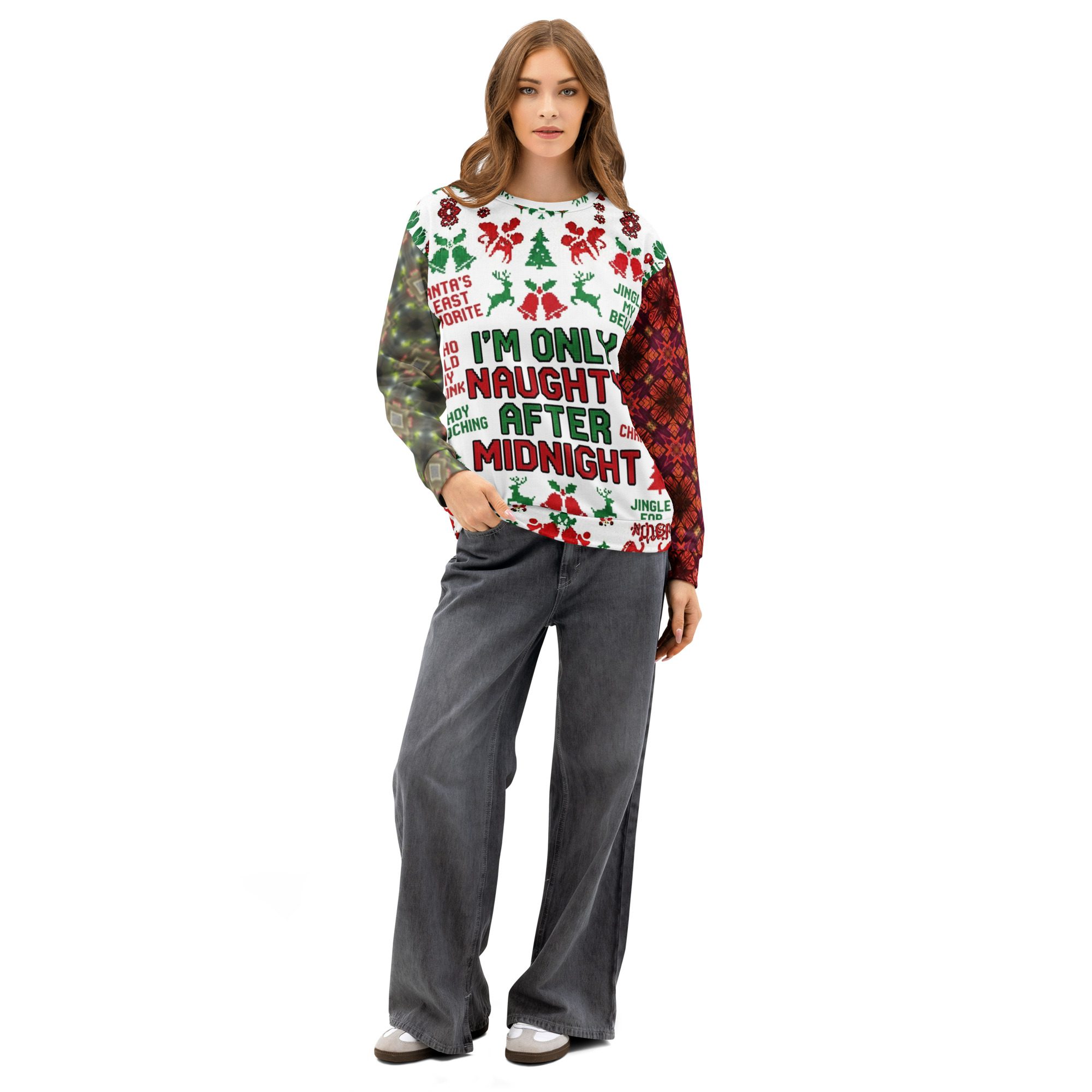 Naughty After Midnight – Unisex Cotton Sweatshirt - Image 7