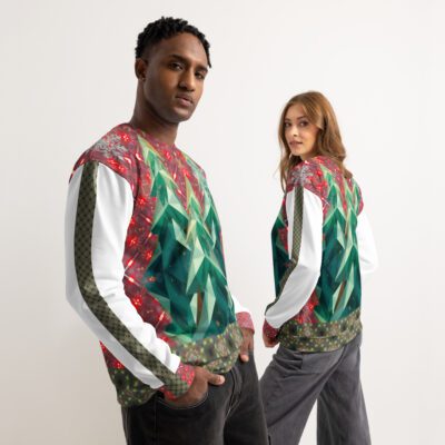 Emerald Frost Pines – Ugly Christmas Sweatshirt / Jumper