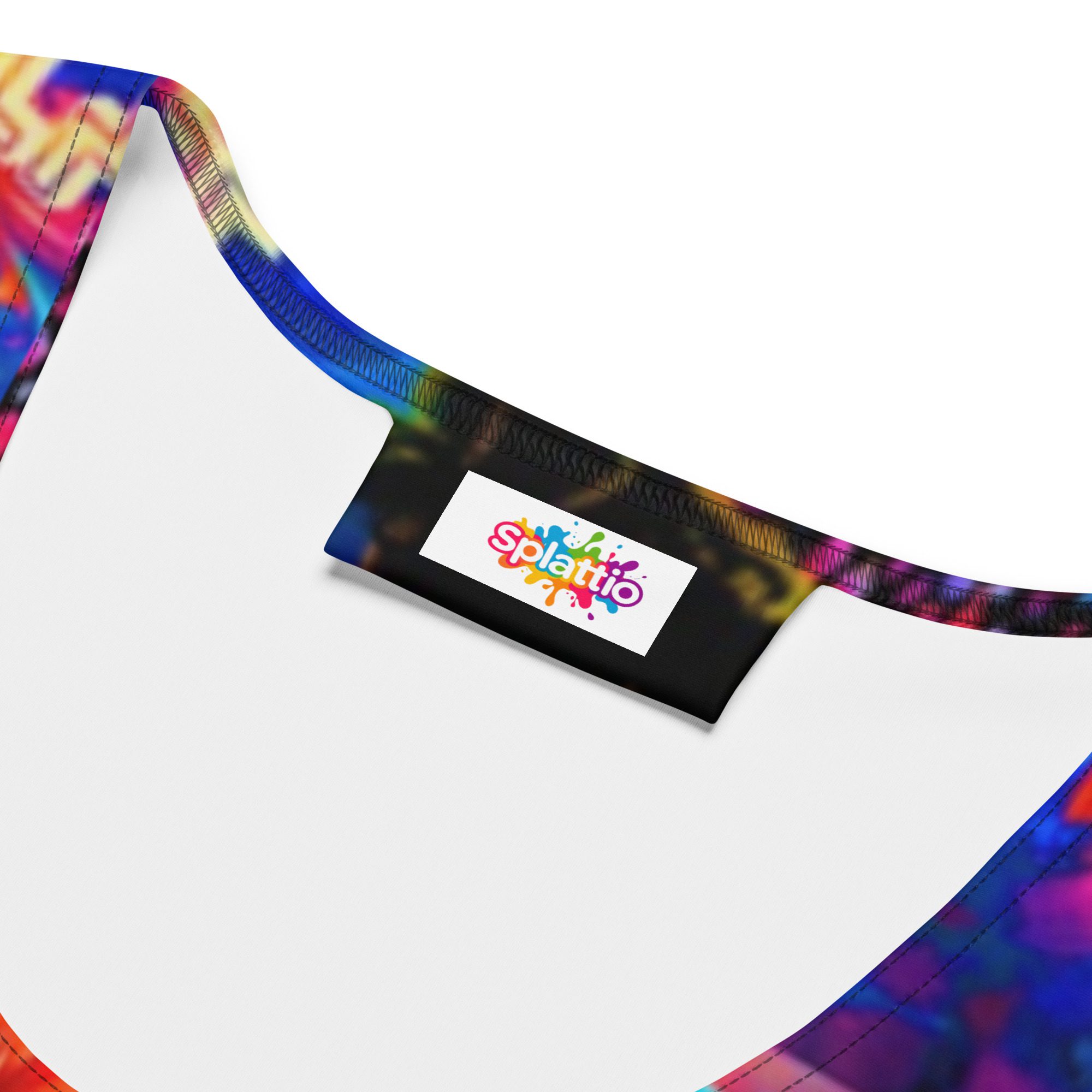 Psychedelic’s Bloomed Supernova Galaxies – Sublimation Cut & Sew Tank Top - Image 10