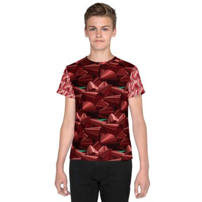 Holiday Luxe Ugly Christmas Youth Crew Neck T-Shirt