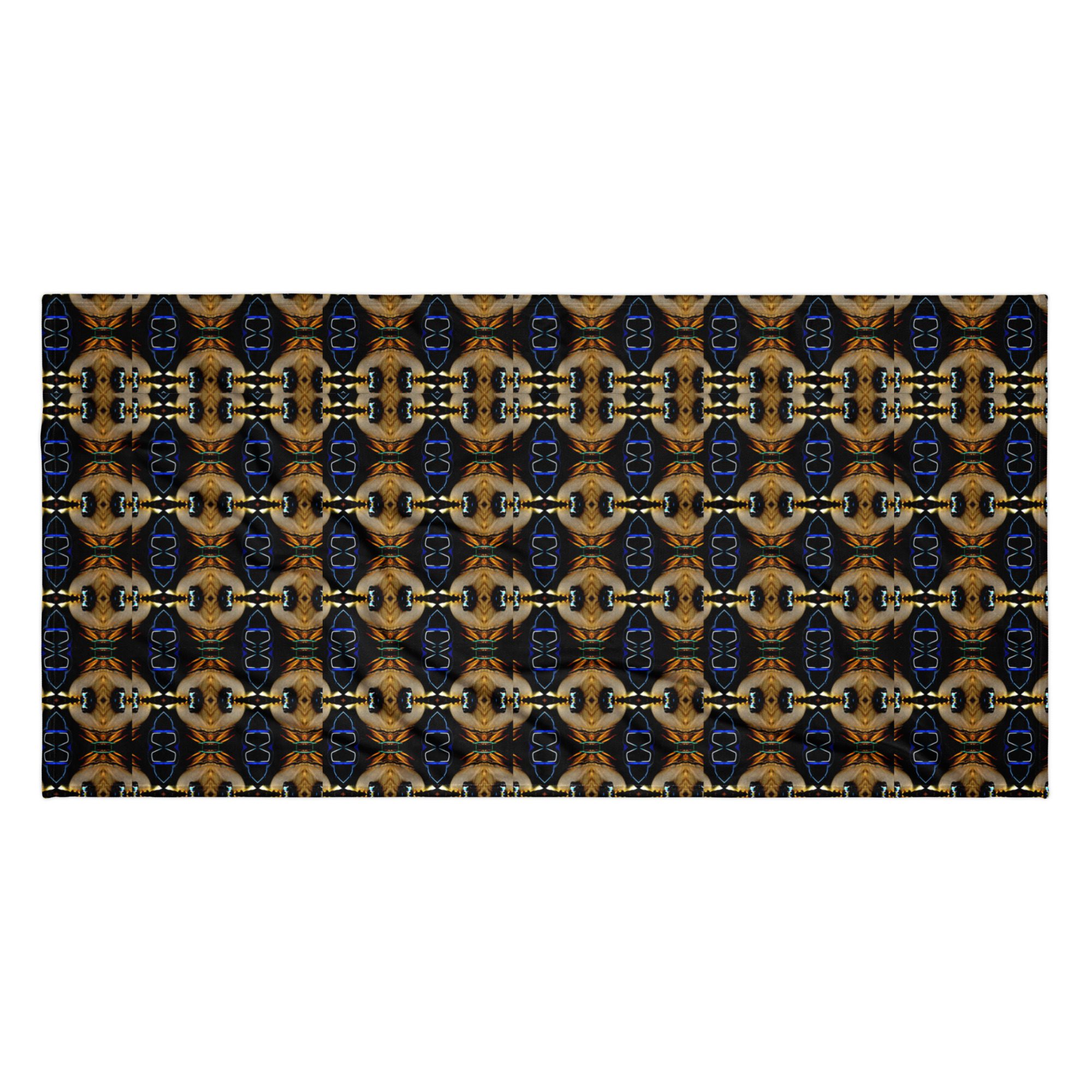 Eclipsed Noir Mirage – Artistic All-Over Print Towel - Image 5