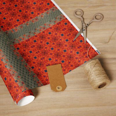 Santa’s Chimney Chic — Holiday Wrapping Paper Roll