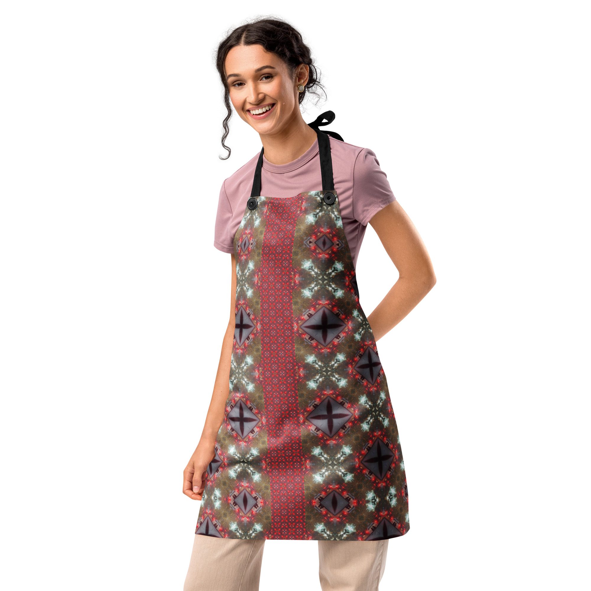 Hearthbound Christmas Tapestry — Apron