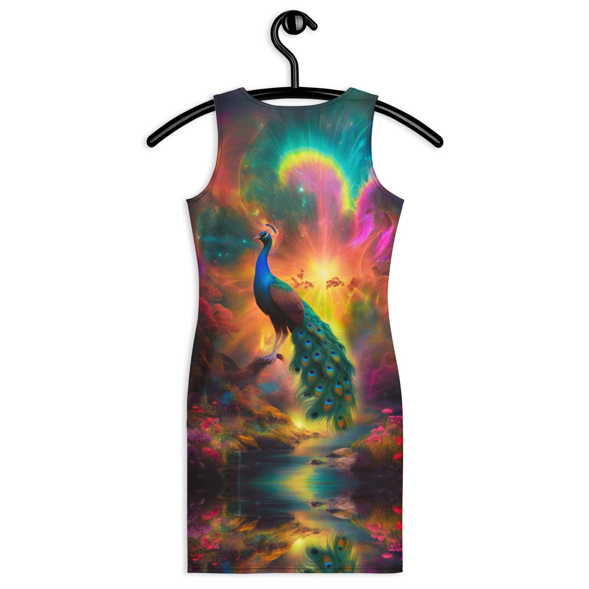 SG’s Crowned Queen of Feathers Masquerade – Bodycon Dress - Image 2