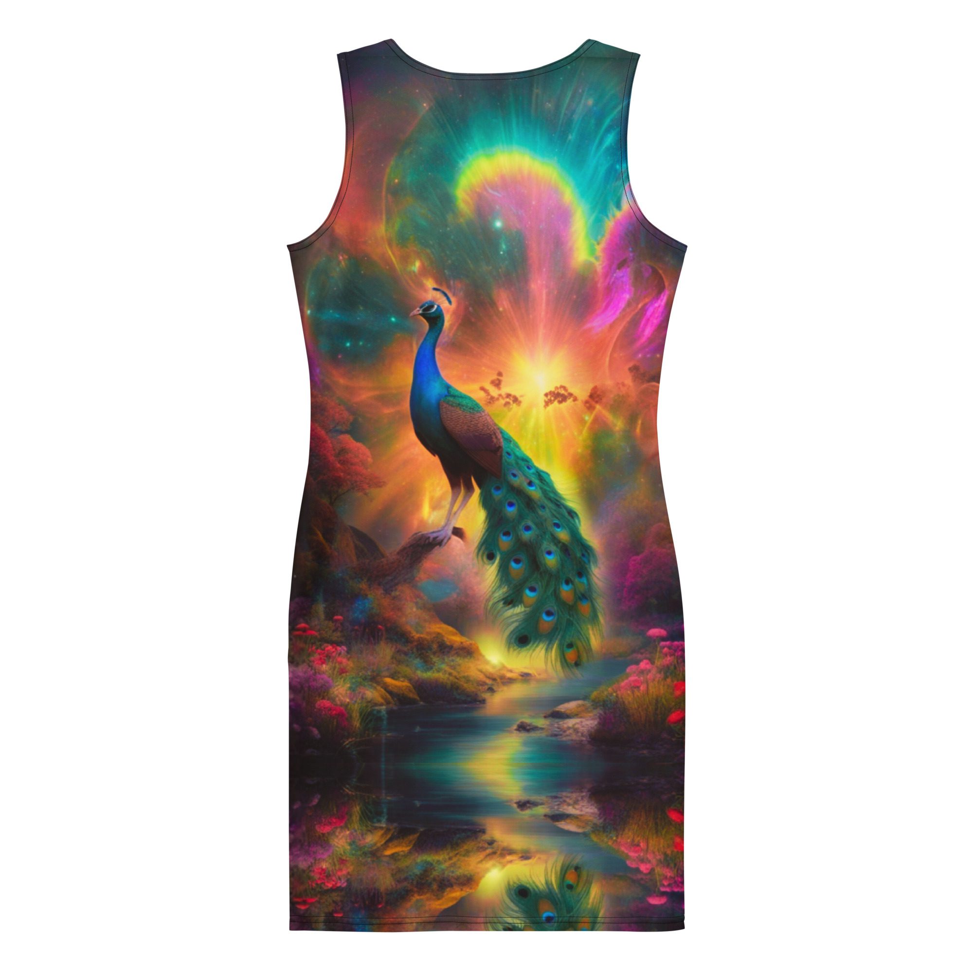 SG’s Crowned Queen of Feathers Masquerade – Bodycon Dress - Image 4