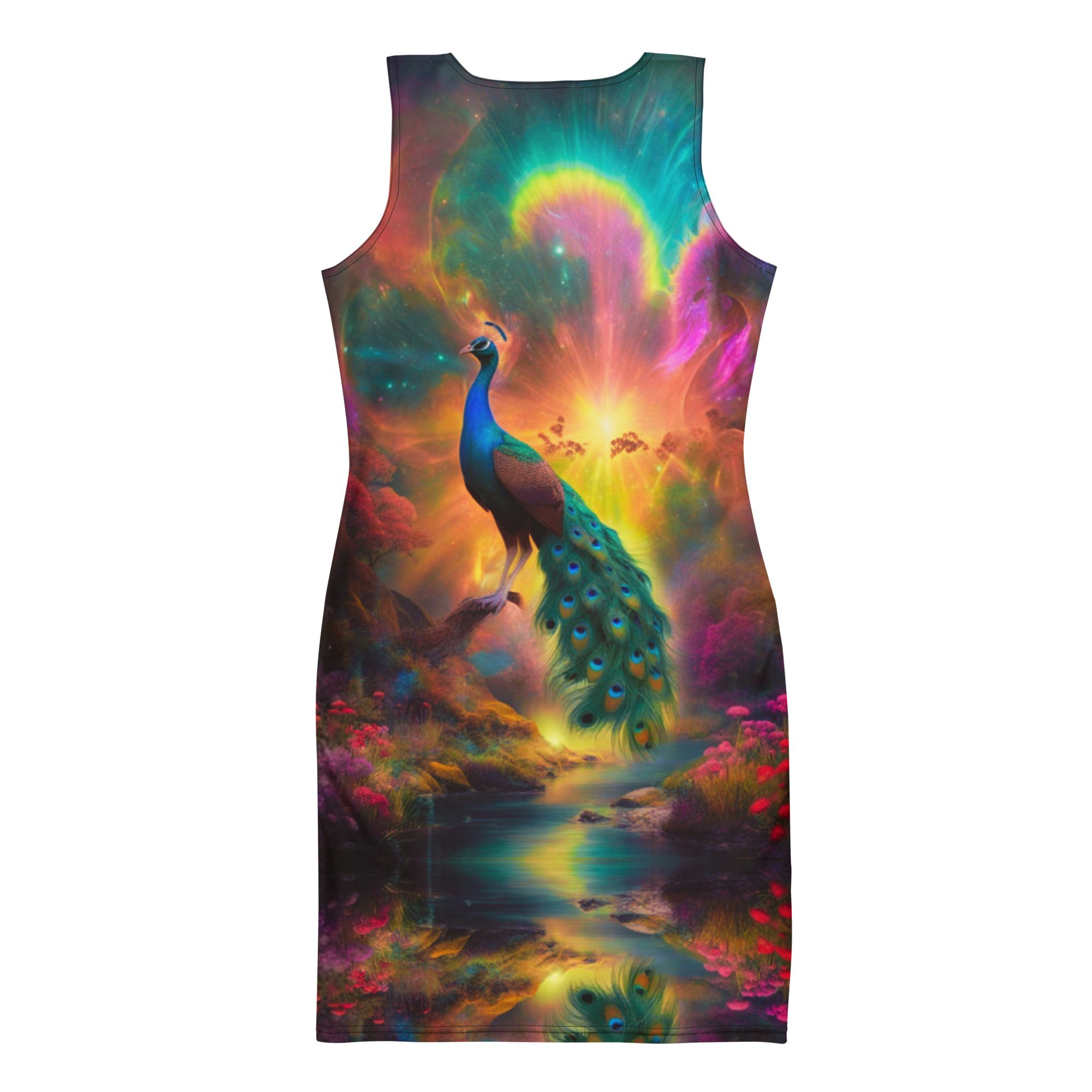 SG’s Crowned Queen of Feathers Masquerade – Bodycon Dress - Image 6