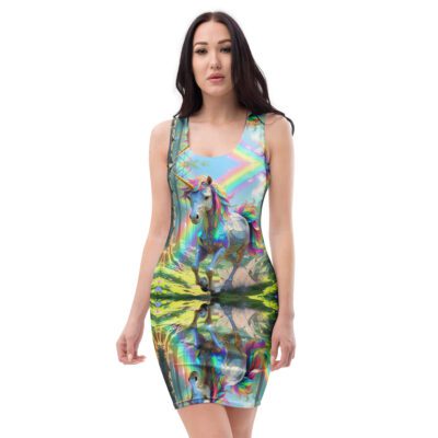 Journey of the Starlit-Maned Unicorn Wildheart – Bodycon Dress