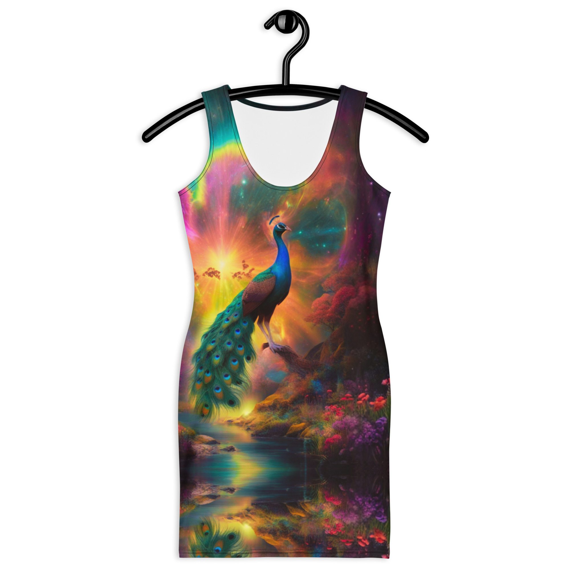 SG’s Crowned Queen of Feathers Masquerade – Bodycon Dress - Image 3