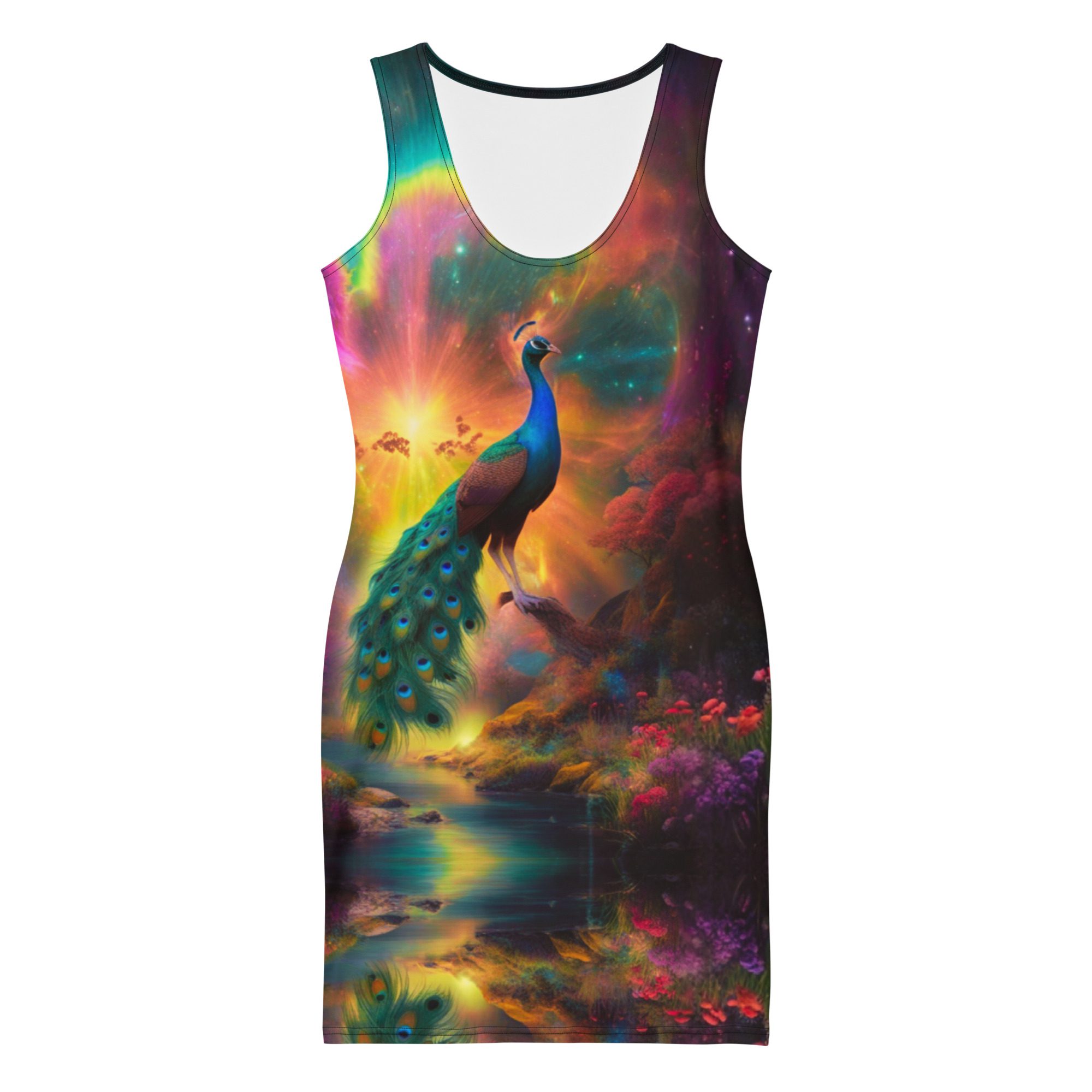 SG’s Crowned Queen of Feathers Masquerade – Bodycon Dress - Image 5