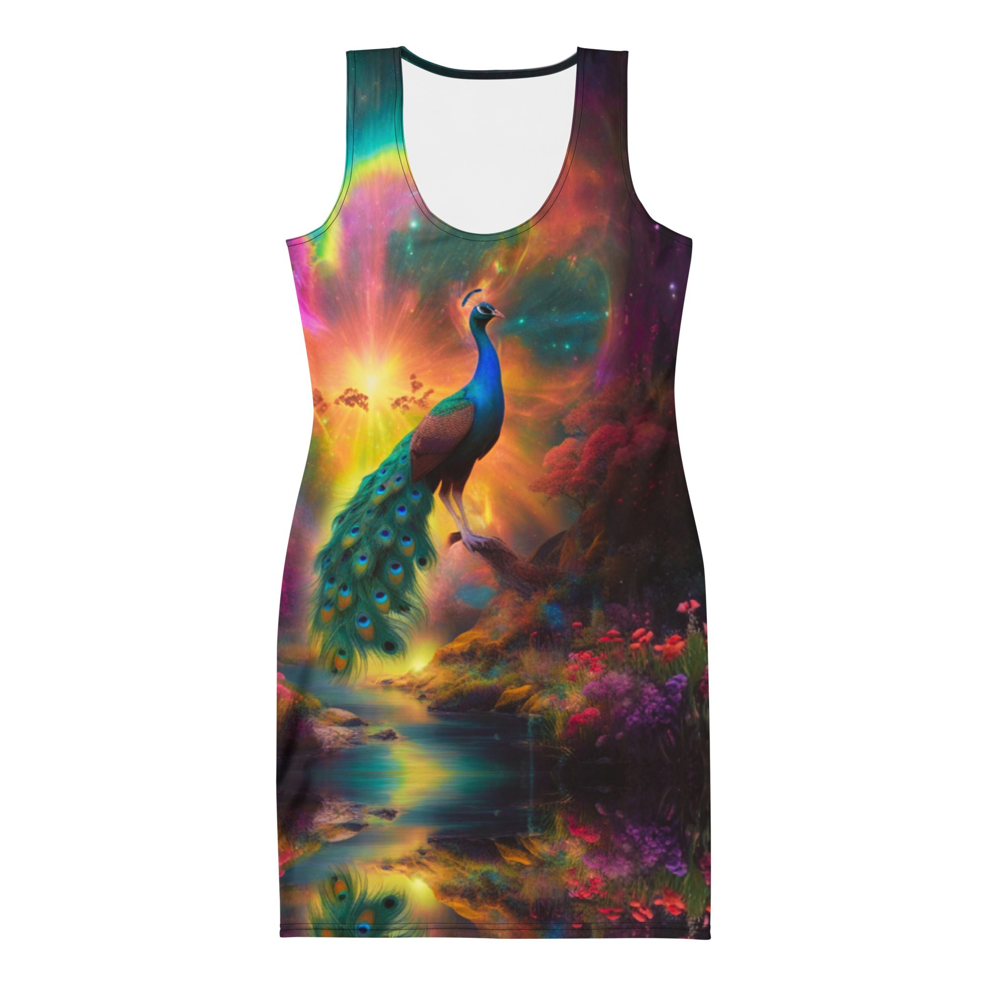 SG’s Crowned Queen of Feathers Masquerade – Bodycon Dress - Image 7