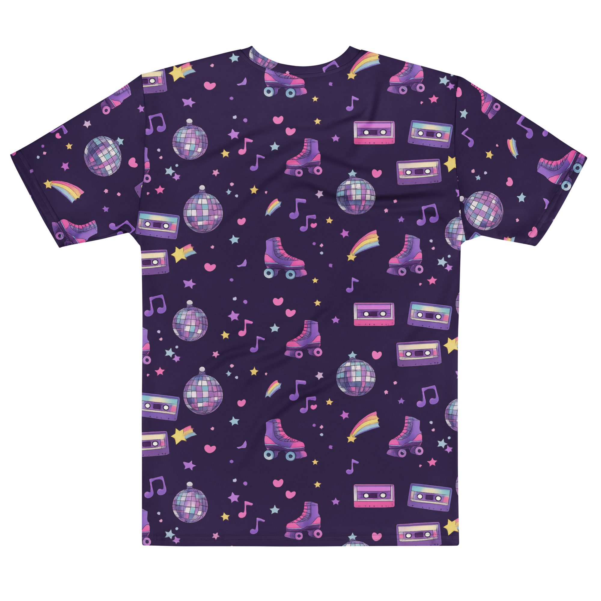 Neon Nostalgia Roller Skate Tee - Image 2