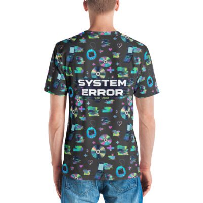 Y2K System Error All-Over Print T-Shirt