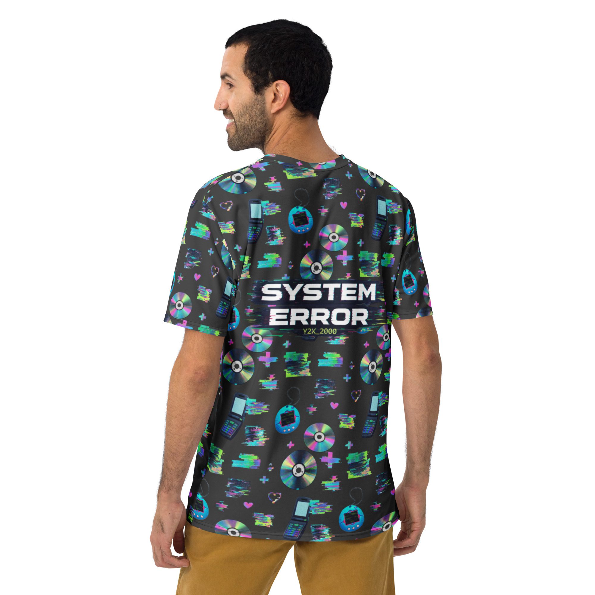 Y2K System Error All-Over Print T-Shirt - Image 8