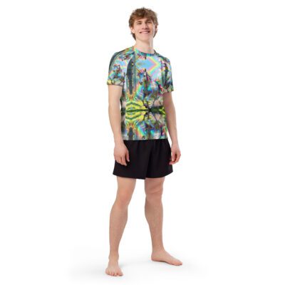Journey of the Starlit-Maned Unicorn Wildheart – All-Over Print Men’s Rash Guard