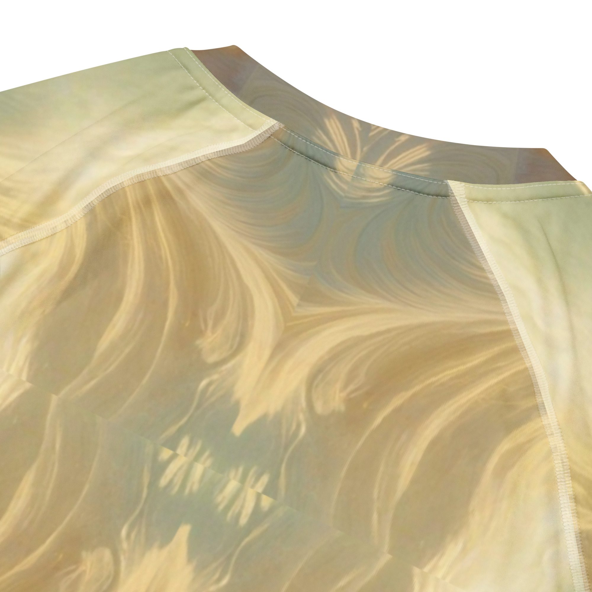 Sanctuary of the Sunlit Stag – All-Over Print Men’s Rash Guard - Image 8