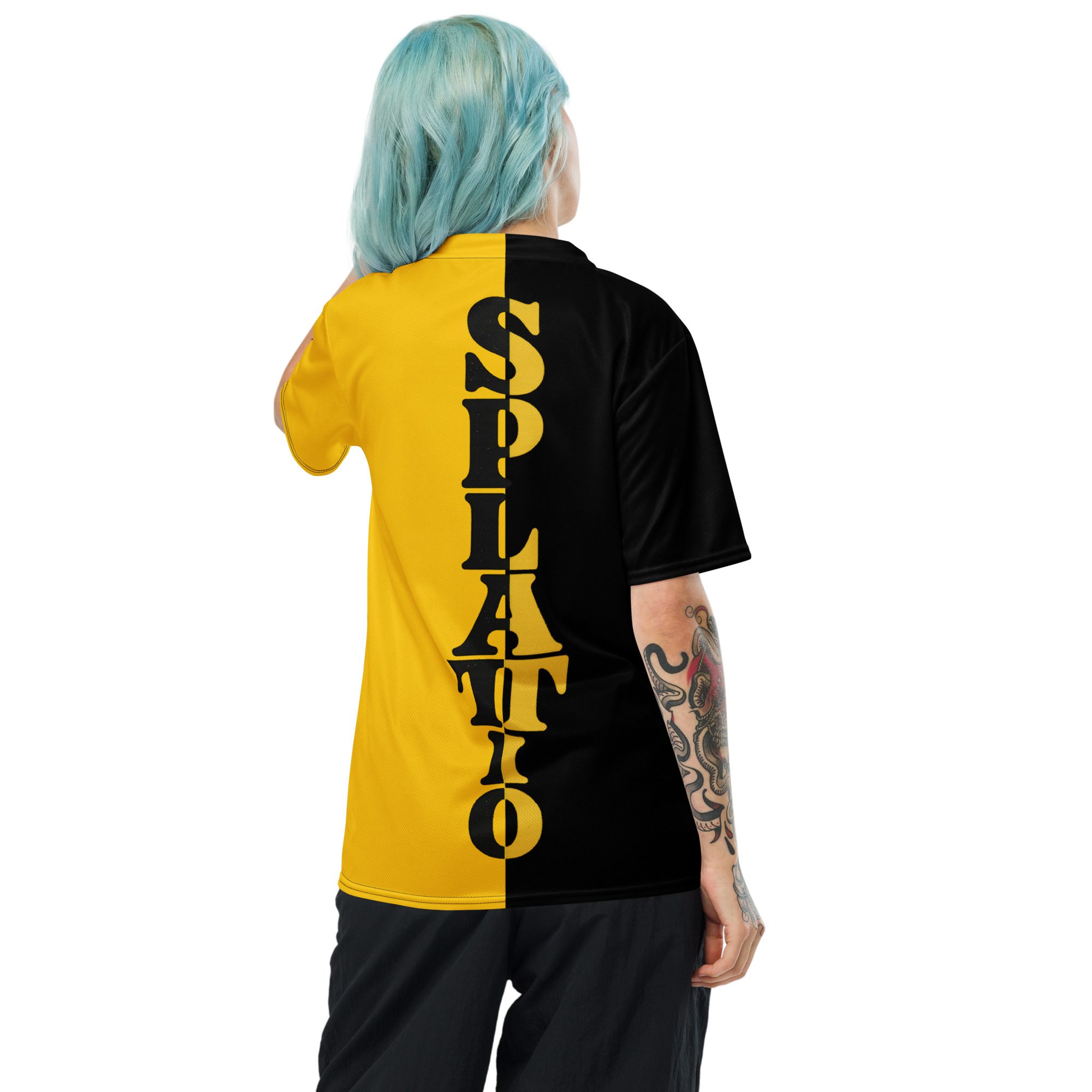 Owl & SPLATTIO Letters Graphic Unisex T-Shirt - Image 7