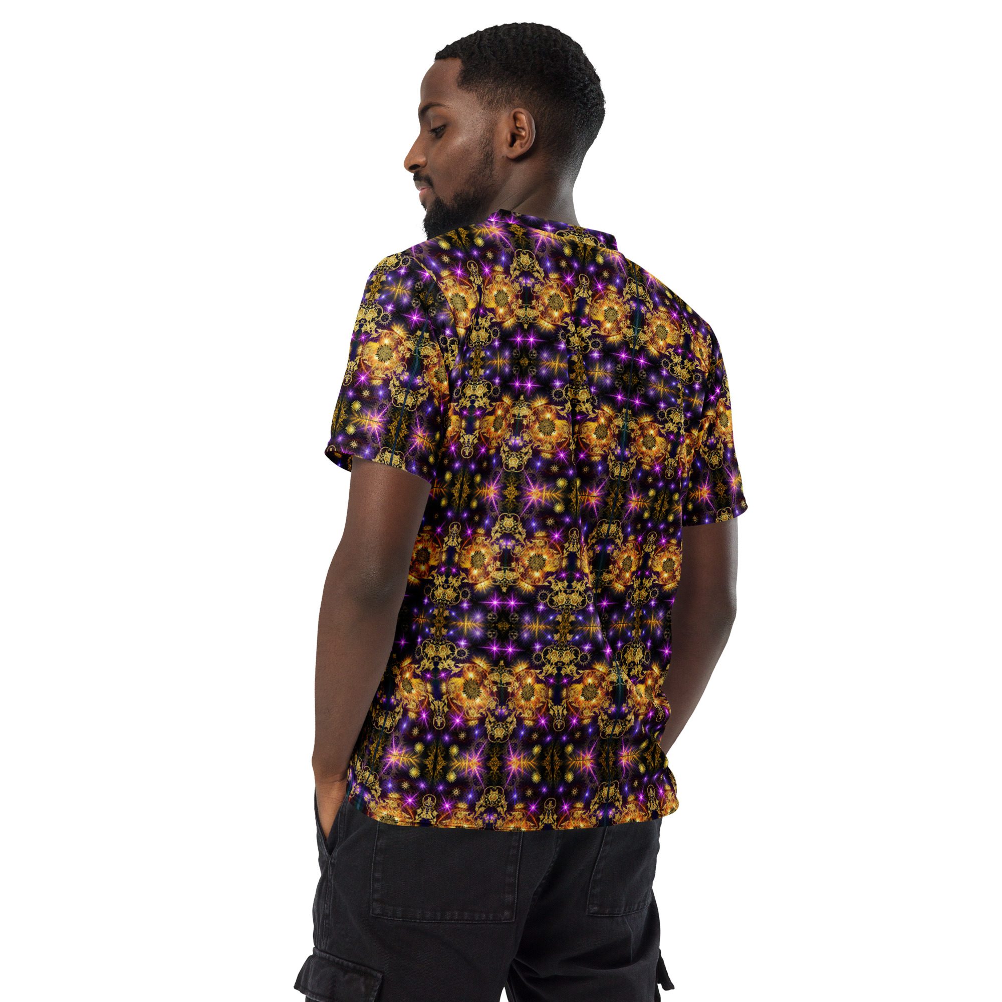 Gilded Palace of Moon and Stars – All-Over Print Recycled Unisex Sports Jersey - Image 5