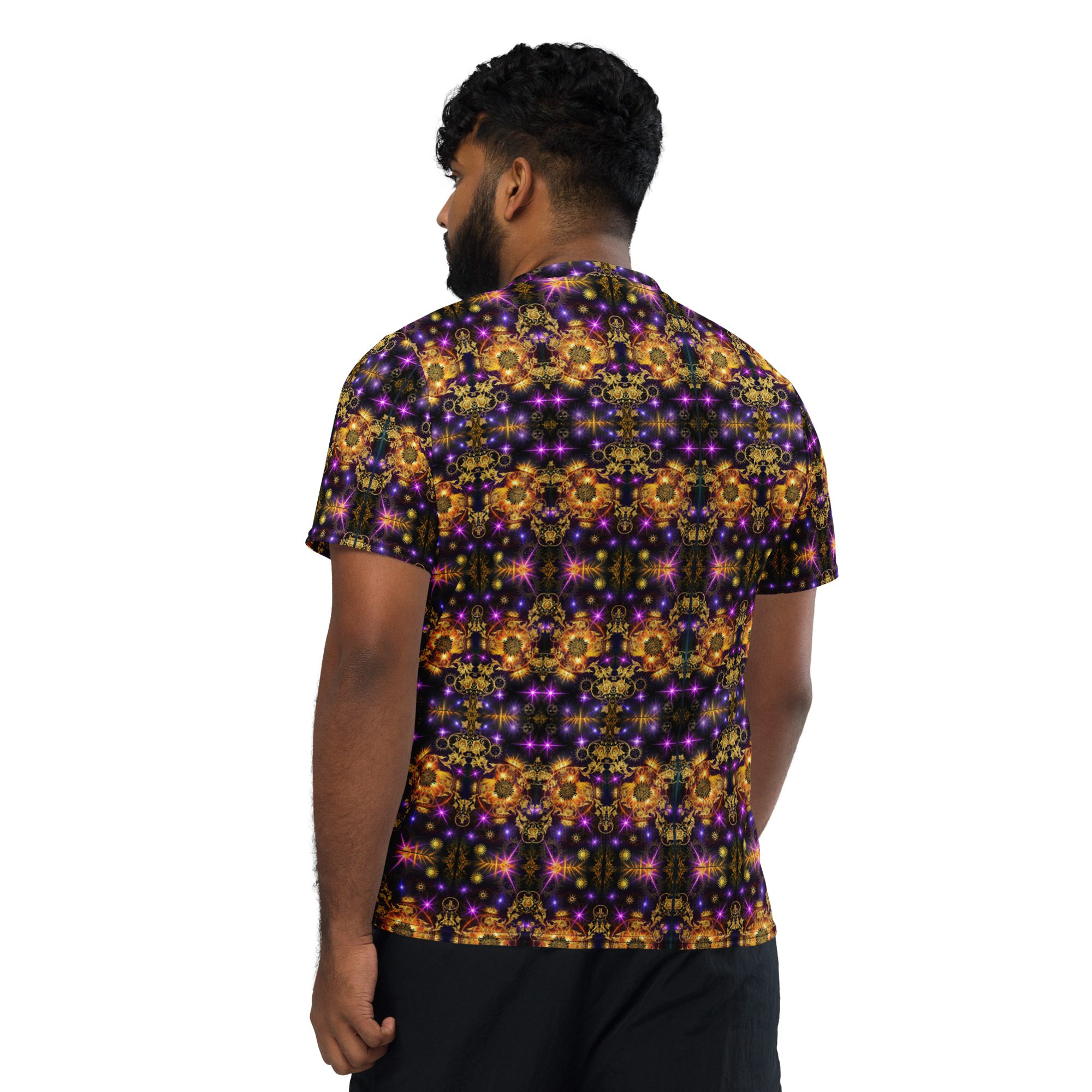 Gilded Palace of Moon and Stars – All-Over Print Recycled Unisex Sports Jersey - Image 7