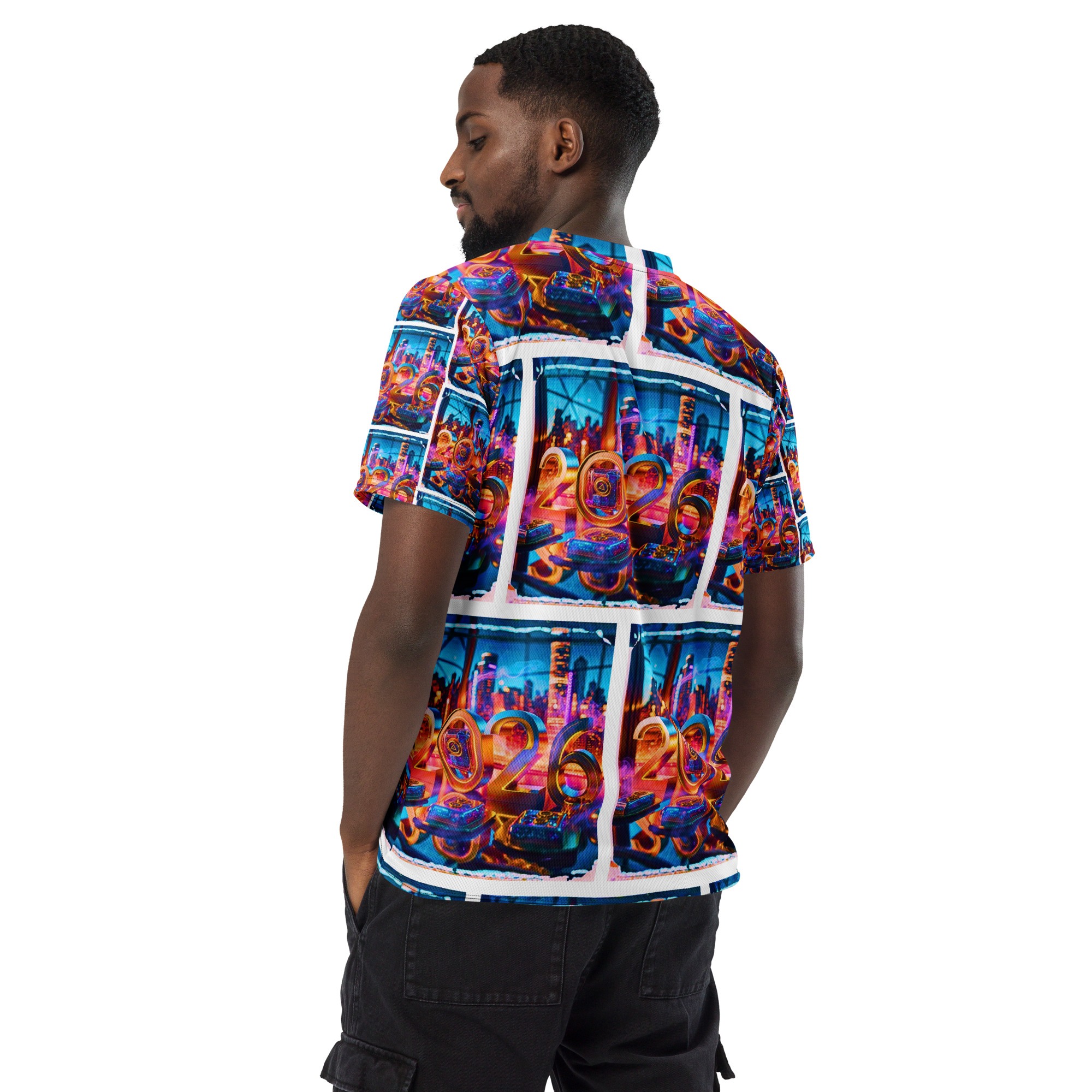 Electric City Countdown 2026 – Recycled Unisex Sports Jersey - Image 9