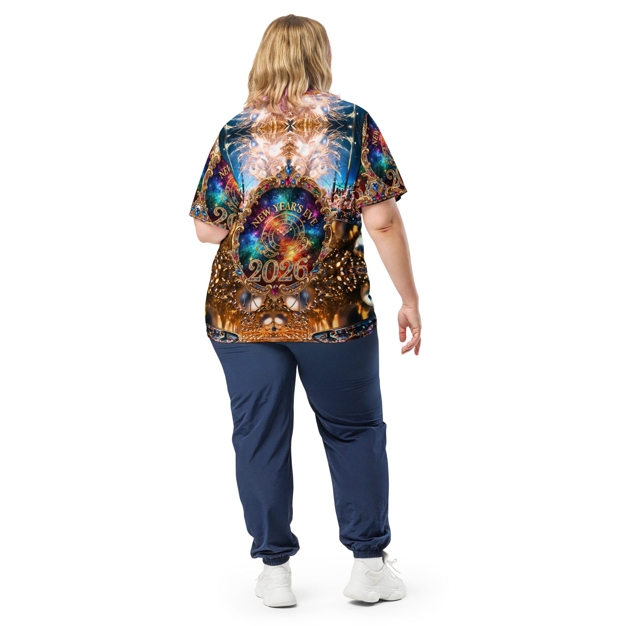 Stardust’s Radiant Midnight Crown 2026 – Recycled Unisex Sports Jersey