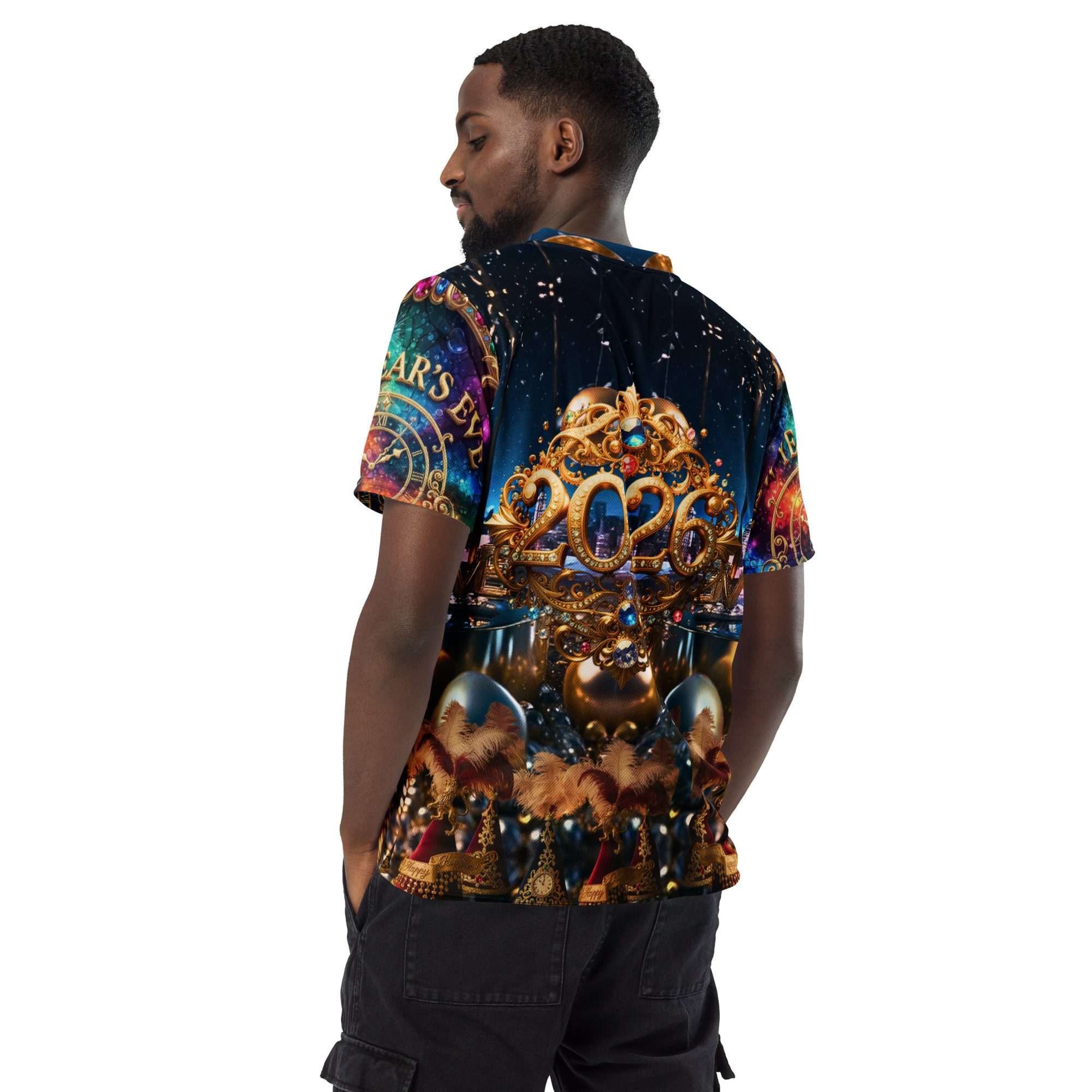 The Crowned Hour of Radiance 2026 – Recycled Unisex Sports Jersey - Image 5