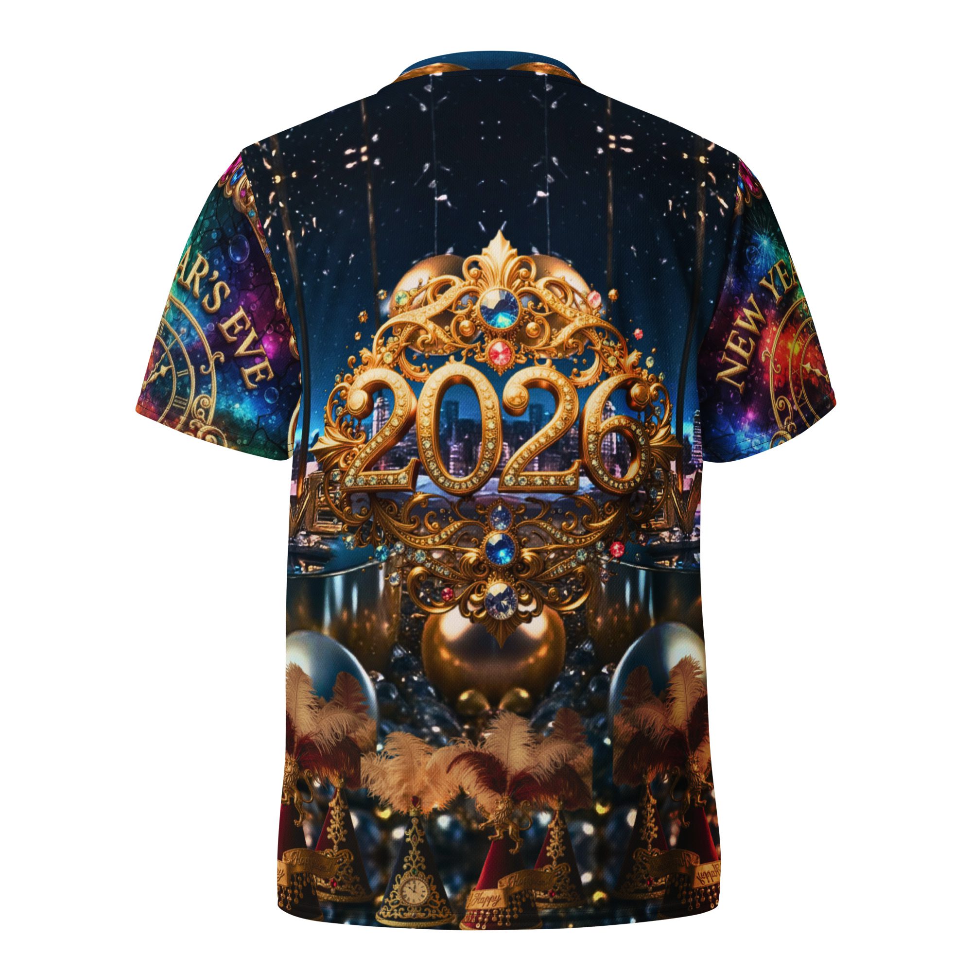 The Crowned Hour of Radiance 2026 – Recycled Unisex Sports Jersey - Image 7