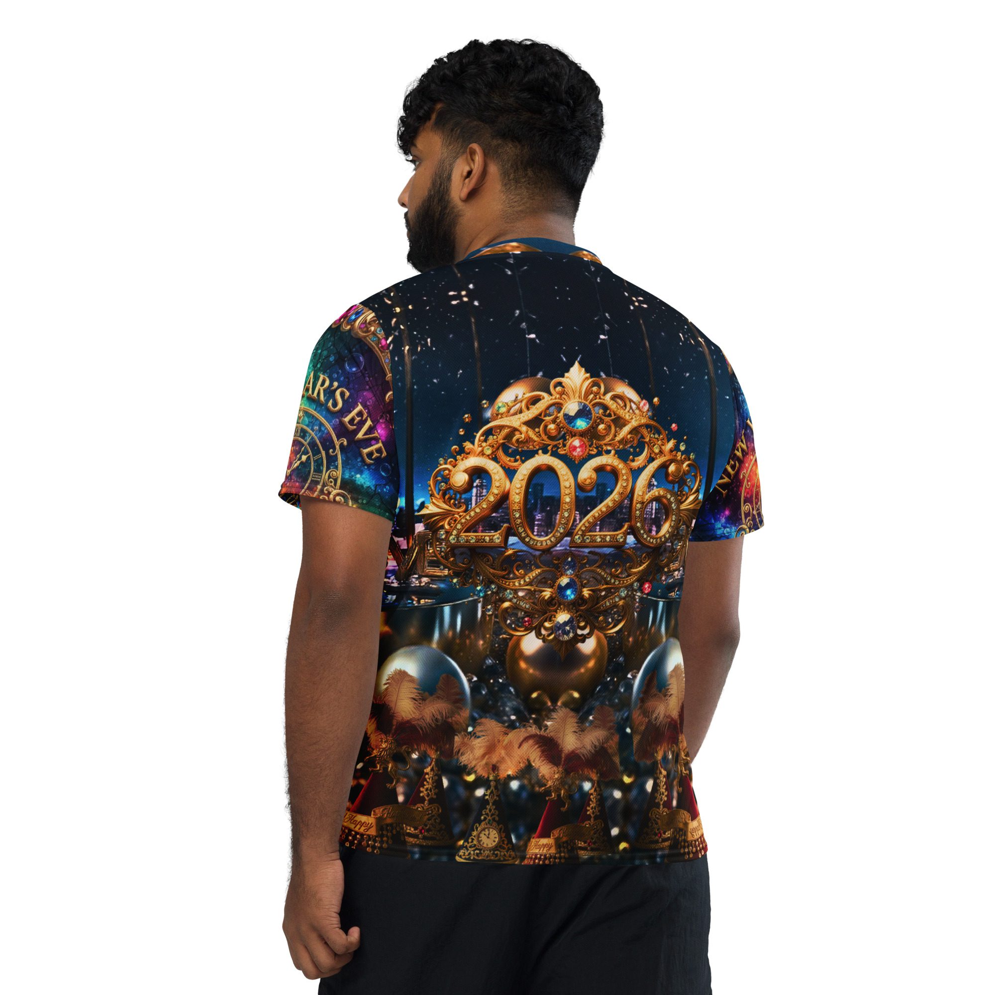 The Crowned Hour of Radiance 2026 – Recycled Unisex Sports Jersey - Image 9
