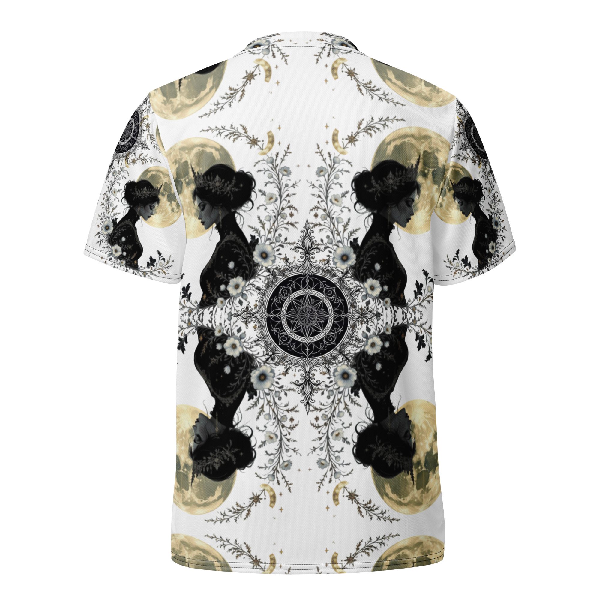 The Moonbound Scholars of the Pale Old Script — Recycled Unisex Sports Jersey - Image 15