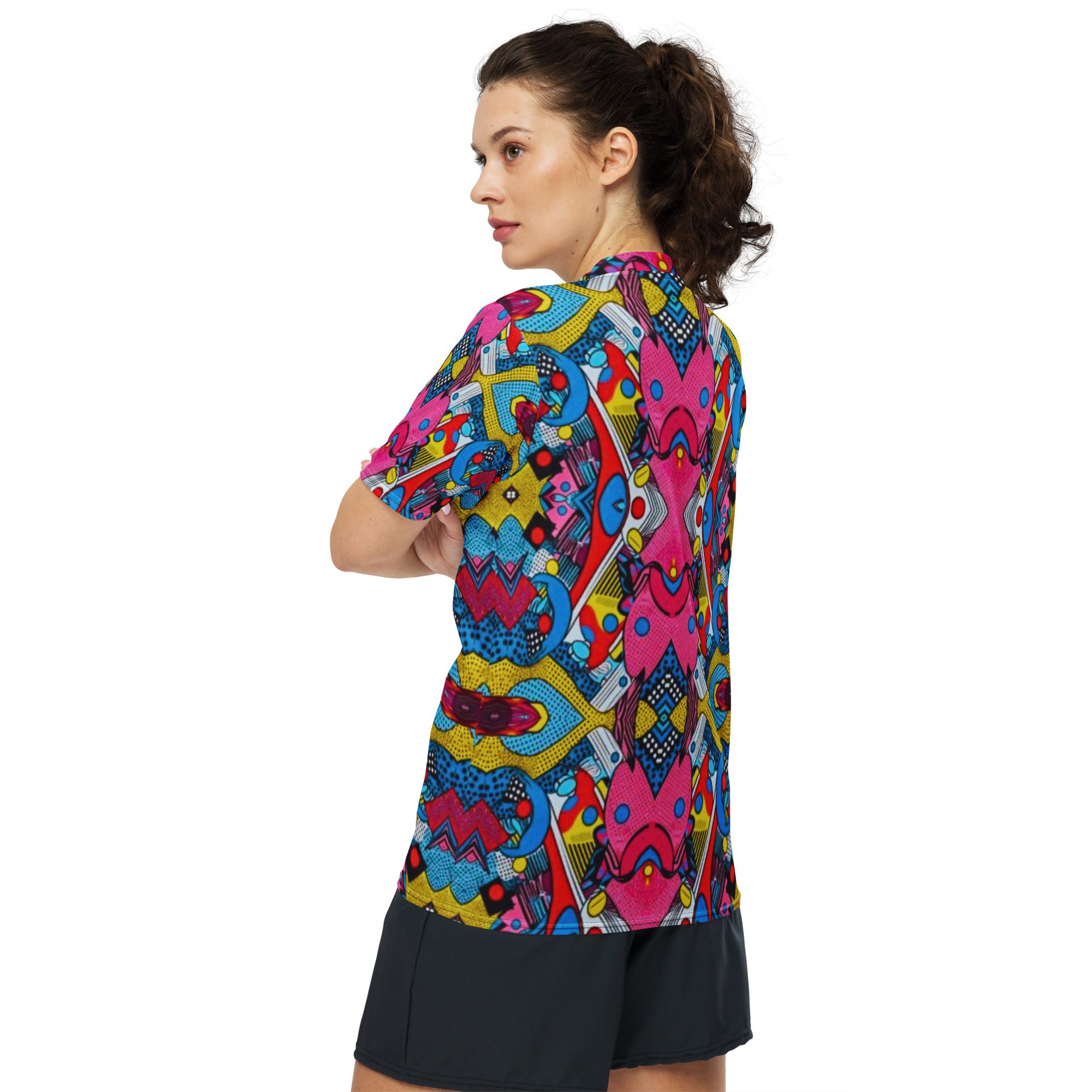 Pixel Pop Fever — All-Over Print Recycled Unisex Sports Jersey - Image 5